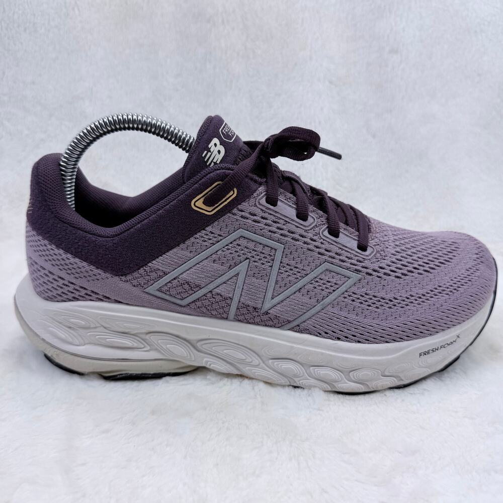 New Balance Fresh Foam X 860v14 Womens Running Shoes Ice Wine Plum Size 8.5